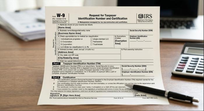 W-9 form