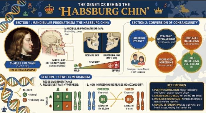 habsburg chin