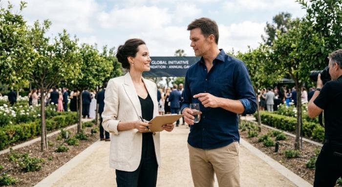 angelina jolie and tom brady
